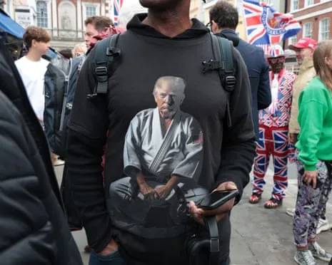 Enthusiastic Supporters Gather in the Historic Town to Enliven the President’s Spectacle of Nothing